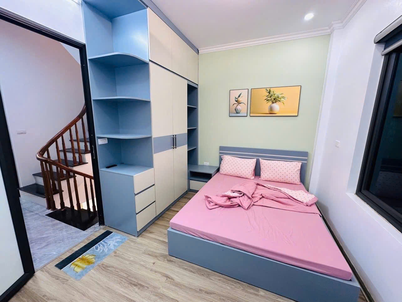 Cho thuê nhà nguyên căn mới kinh koong ngõ 69 Hoàng Văn Thái, 40m2 x 4 tầng, 5 PN, 16 Triệu - Ảnh 2